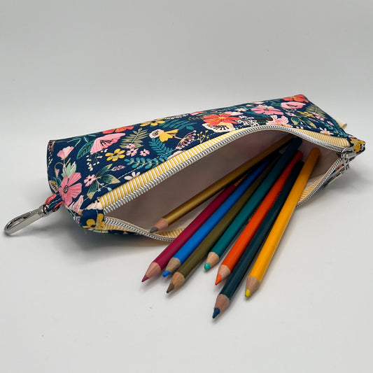 Pencil Pouch in Gardenara Nights