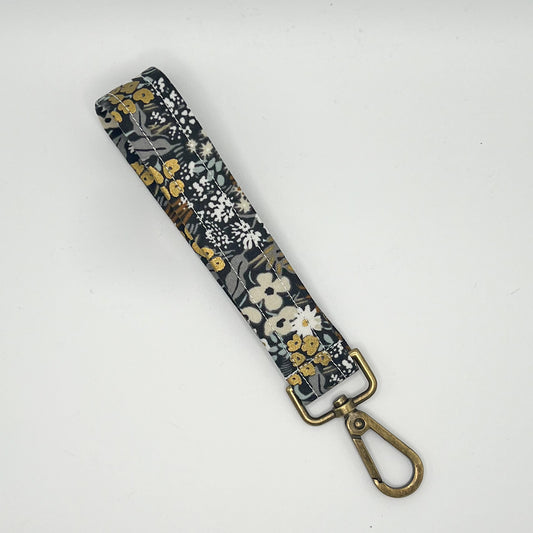 Key Fob Wristlet in Dark Meadow