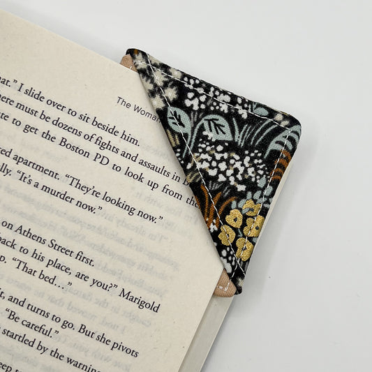 Fabric Bookmarks in Dark Meadow