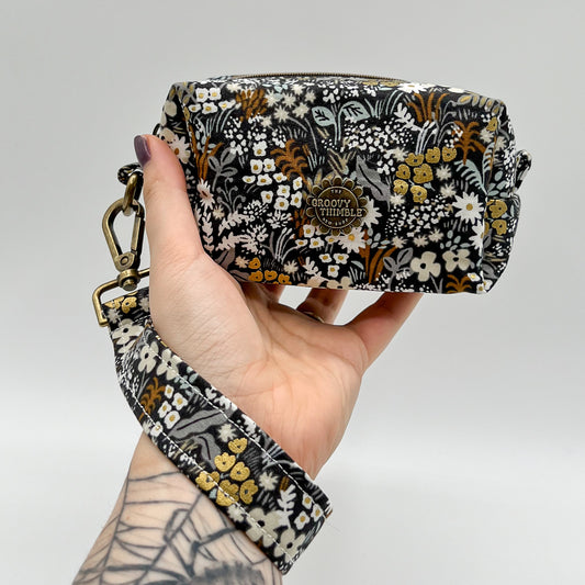 Small Makeup Bag in Dark Meadow