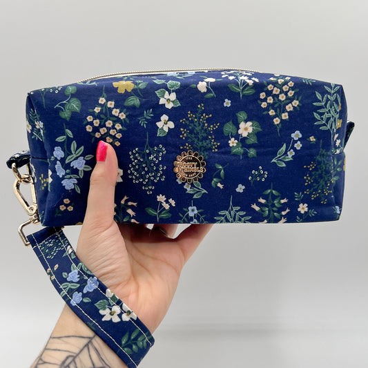 Large Makeup Bag in Strawberry Fields