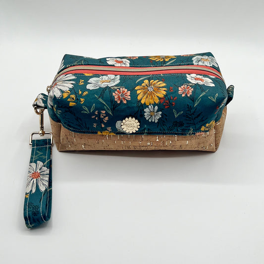 Large Makeup Bag in Woodland Wildflowers