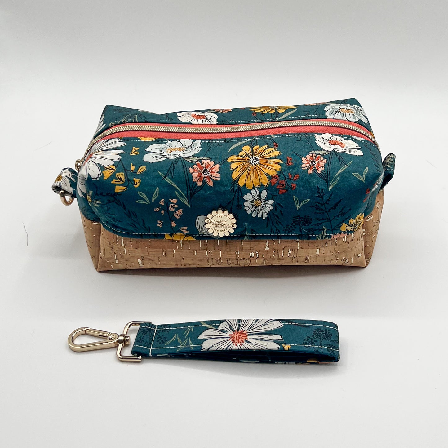 Large Makeup Bag in Woodland Wildflowers