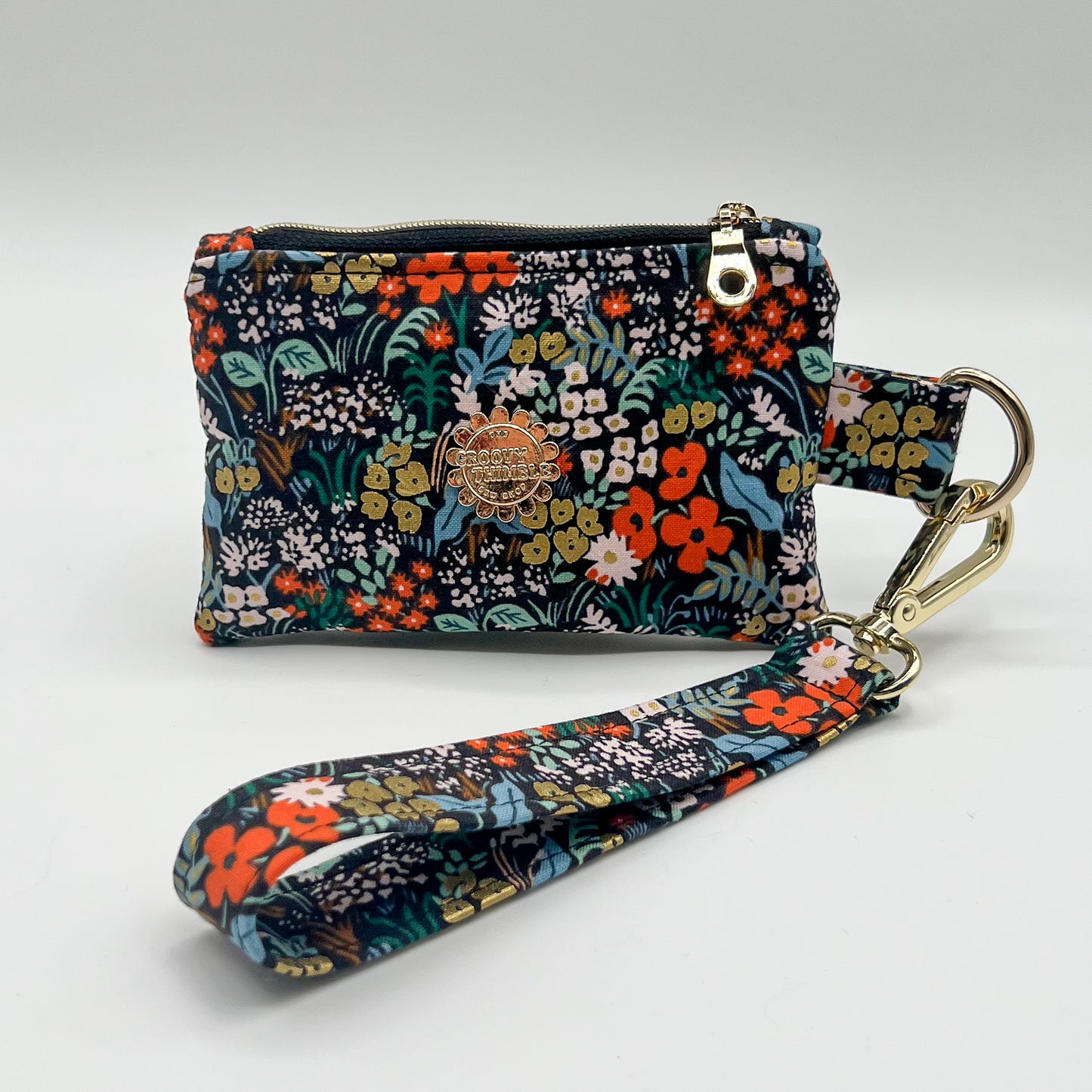 Wristlet Wallet in Bright Meadow