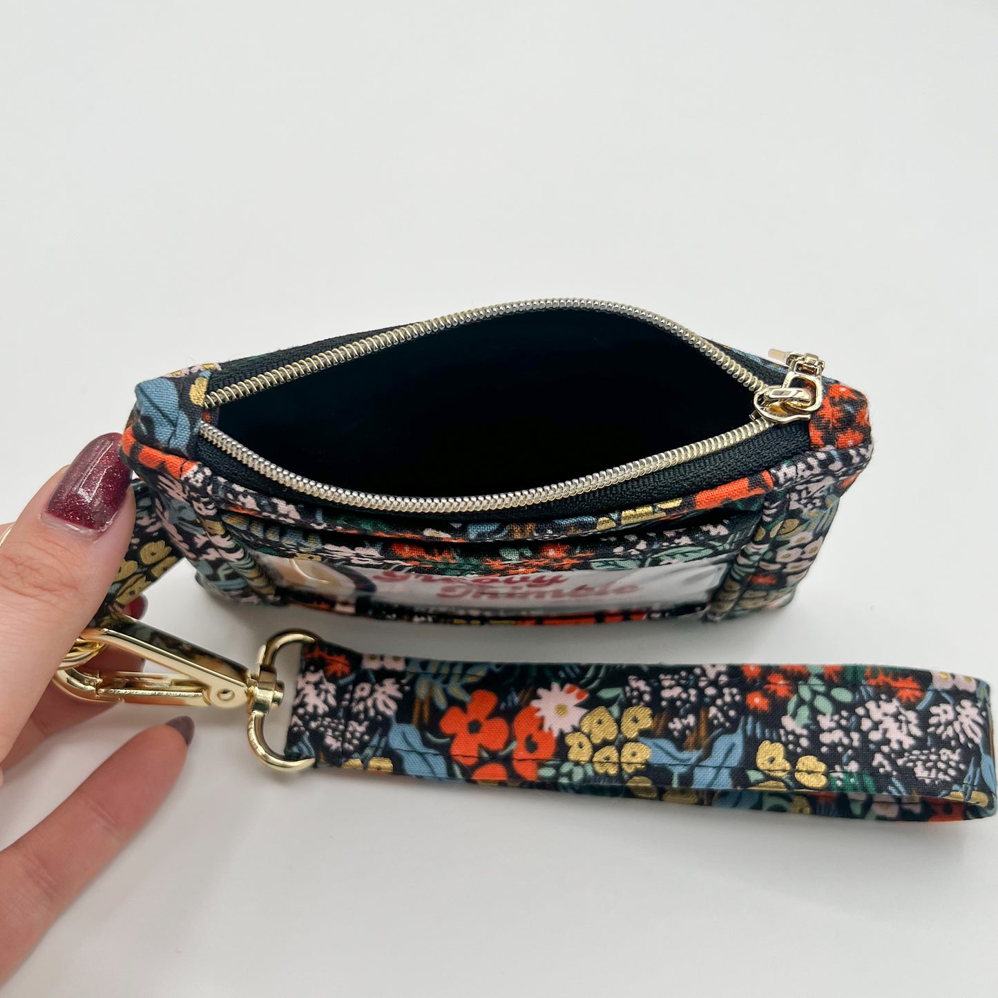 Wristlet Wallet in Bright Meadow
