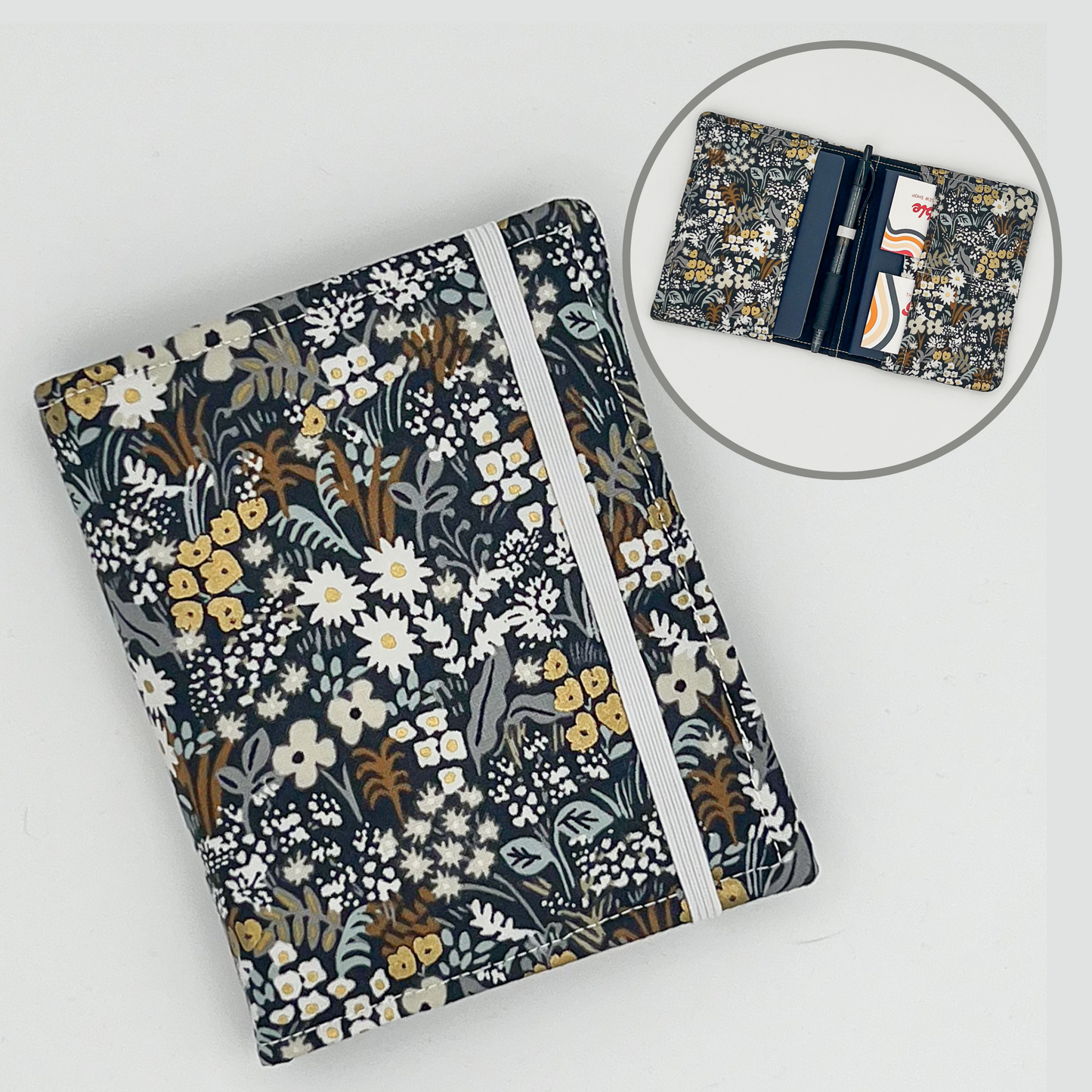 Passport Wallet in Dark Meadow