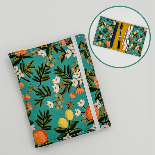 Passport Wallet in Citrus Floral