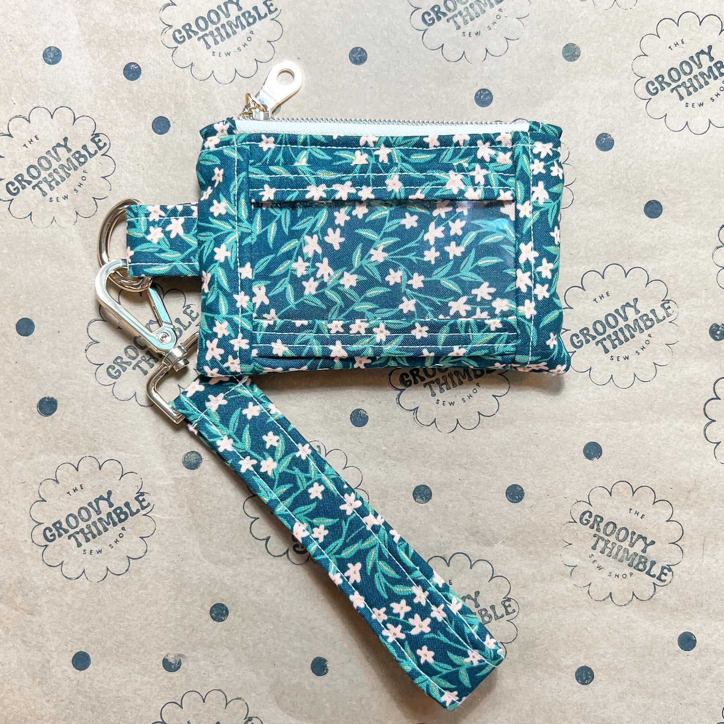 Wristlet Wallet in Daphne