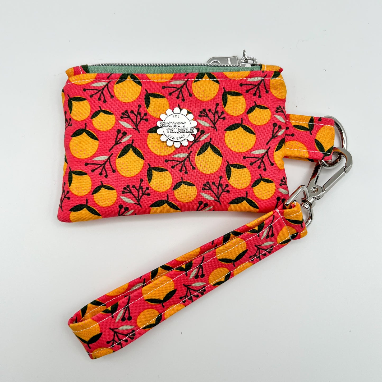 5-Piece Travel Bag Set in Coral Oranges