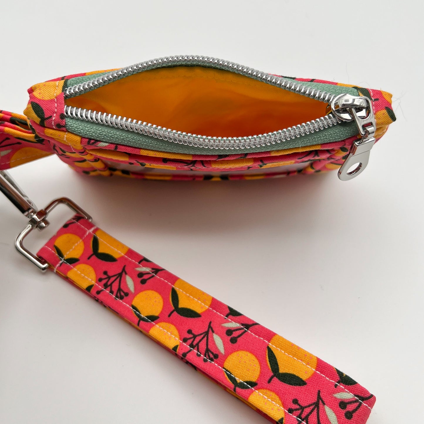 5-Piece Travel Bag Set in Coral Oranges