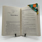 Book Sleeve with 2 Fabric Bookmarks in Citrus Floral