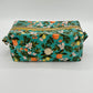 Large Makeup Bag in Citrus Floral