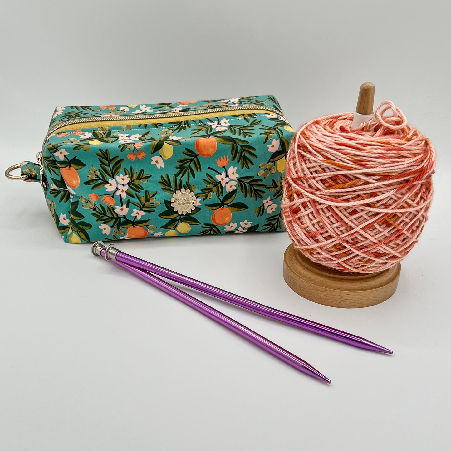 Project Bag in Citrus Floral