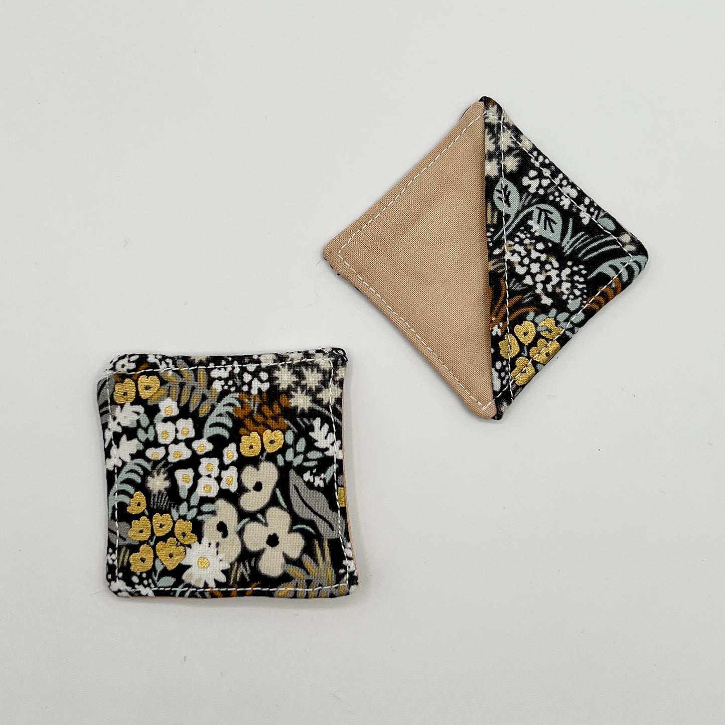 Fabric Bookmarks in Dark Meadow