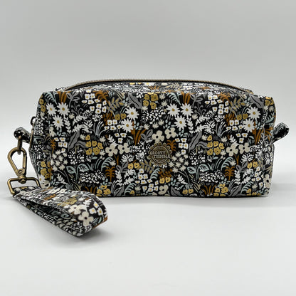 Large Makeup Bag in Dark Meadow