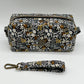 Large Makeup Bag in Dark Meadow