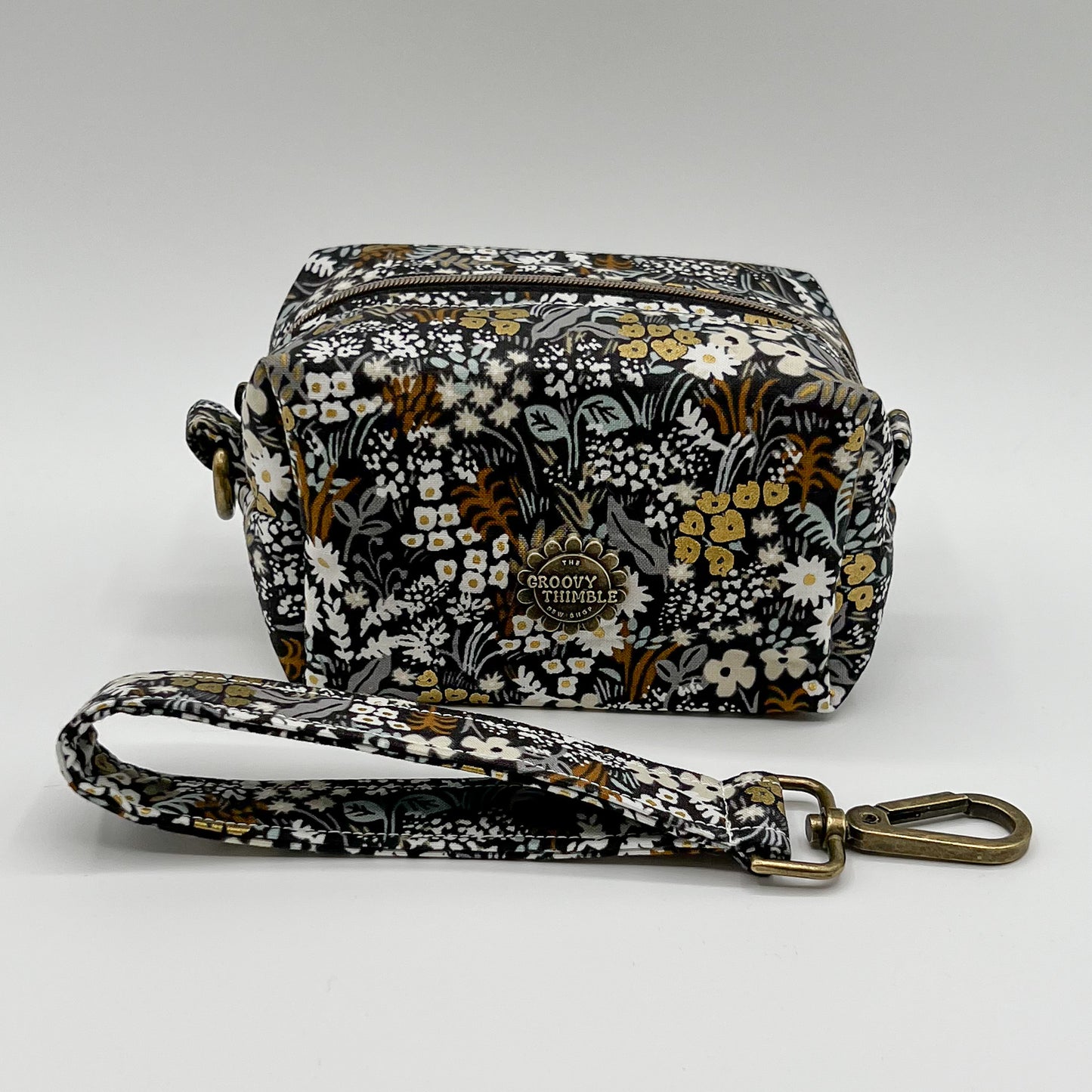 Small Makeup Bag in Dark Meadow