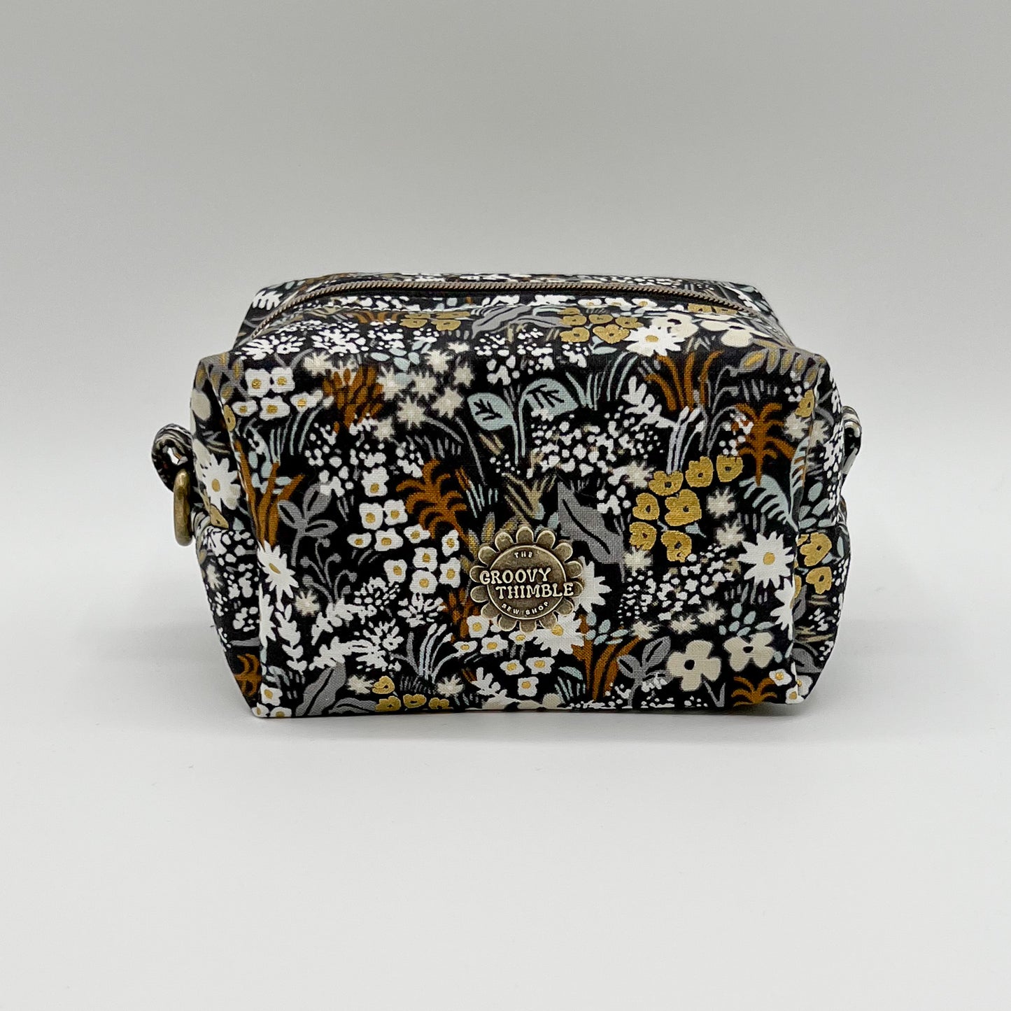 Small Makeup Bag in Dark Meadow