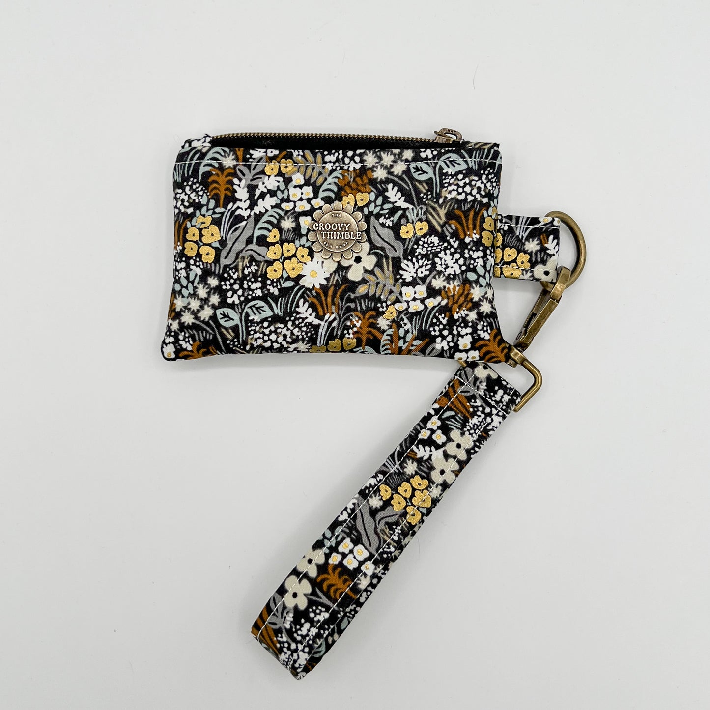Wristlet Wallet in Dark Meadow