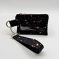 Wristlet Wallet in Metallic Stars