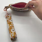 Wristlet Wallet in Golden Bloom