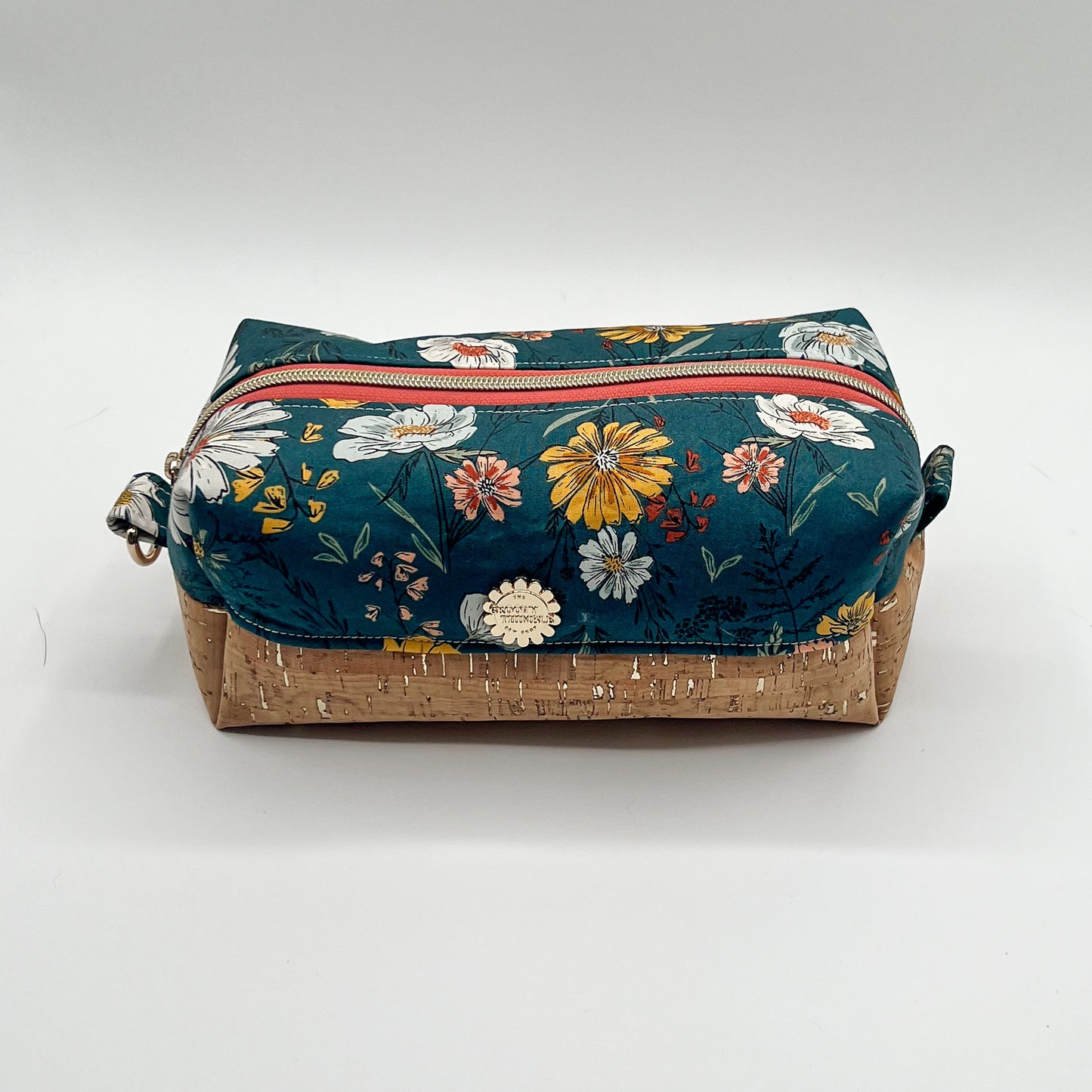 Large Makeup Bag in Woodland Wildflowers