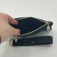Two-Pocket Wristlet in Metallic Stars