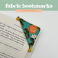 Fabric Bookmarks in Citrus Floral