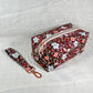 Large Makeup Bag in Wild Rose