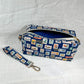 Large Makeup Bag in Postage Stamps