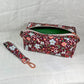 Large Makeup Bag in Wild Rose
