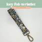 Key Fob Wristlet in Dark Meadow