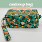 Large Makeup Bag in Citrus Floral