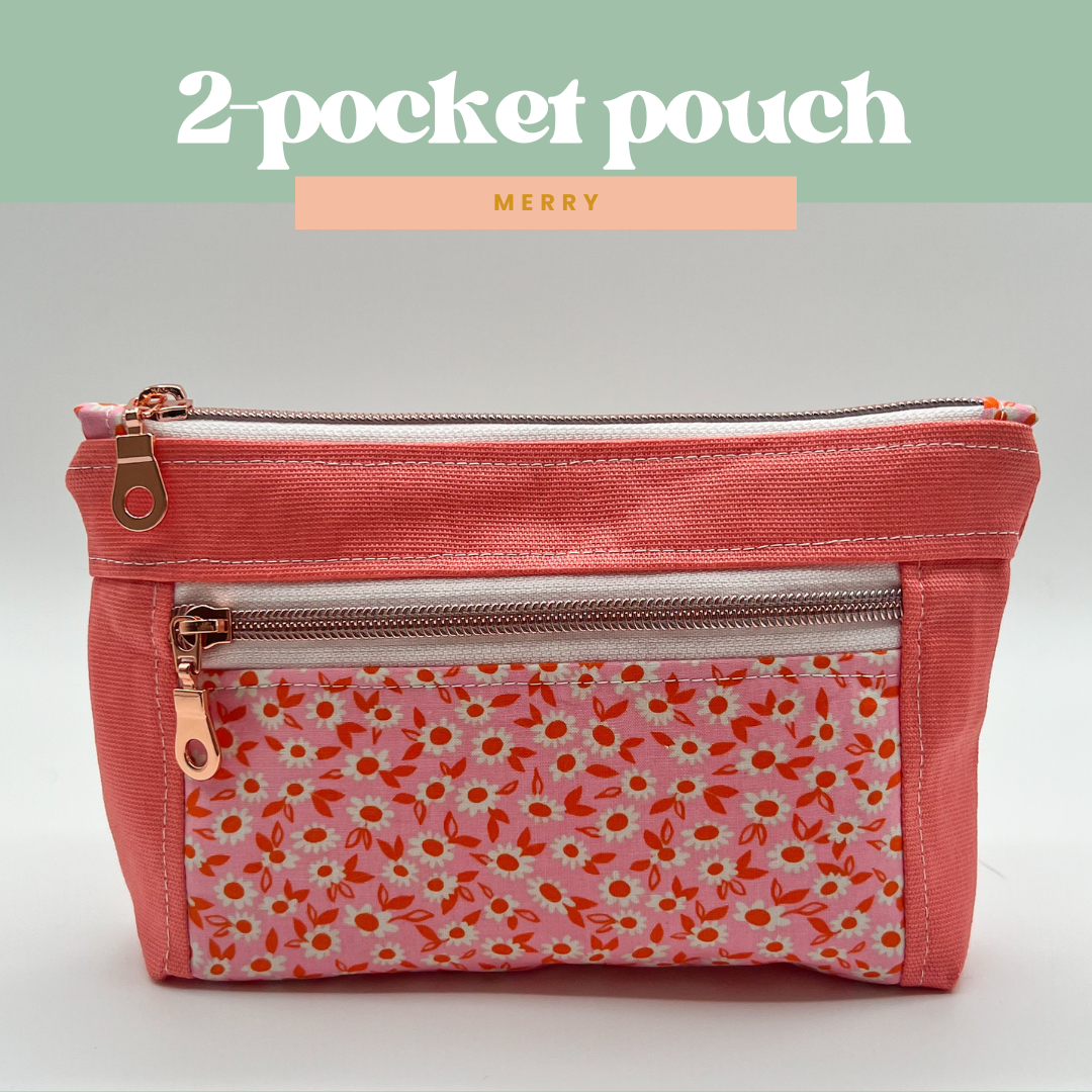 Two-Pocket Pouch in Merry