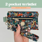Two-Pocket Wristlet in Bright Meadow
