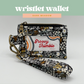 Wristlet Wallet in Dark Meadow
